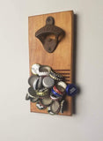 MAGNETIC Bottle Opener - Wall Mounted Bottle Opener - American Flag - USA Flag - Magnetic - Laser Engraved