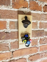 MAGNETIC Bottle Opener - Wall Mounted Bottle Opener - In Dog Beers I've Only Had One - Magnetic - Laser Engraved