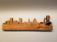 Magnetic Key Rack Baltimore Skyline, Bottle opener, Coat Rack, Knife Rack