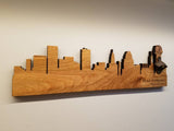 Magnetic Key Rack Baltimore Skyline, Bottle opener, Coat Rack, Knife Rack