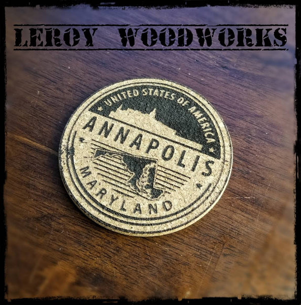 Annapolis Cork Coasters