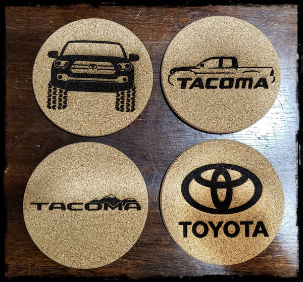 Toyota - Tacoma - Cork Coasters