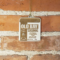 Old Bay Ornament - Old Bay Seasoning - Christmas - Holiday