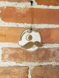 Natty Boh Ornament - Natty Boh Santa Hat - National Bohemian- Beer - Christmas - Wooden - Laser Cut