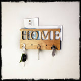 Home Magnetic Key Rack - Mail Holder - Home Sign